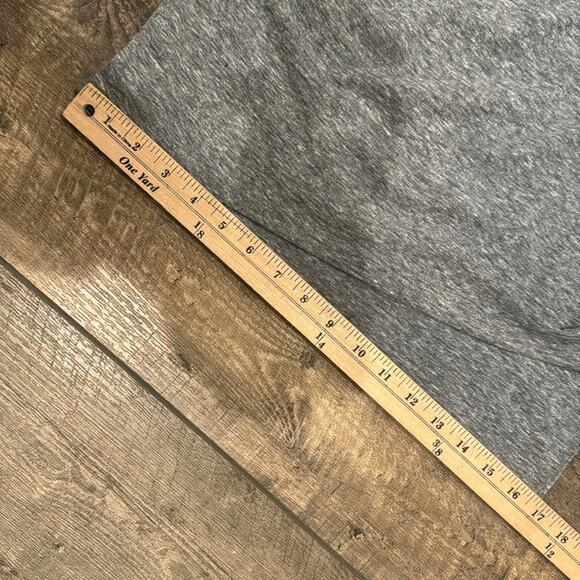 Leith Anthropologie Women's Blouson Bodycon Ruched Dress Heather Gray Size M - Picture 5 of 9